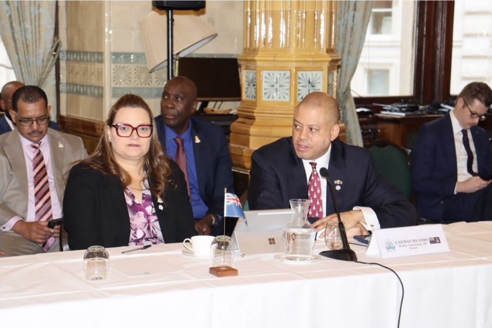 Hon. Premier Andre Ebanks and Hon. Minister Ebanks-Wilks (UKOTA)