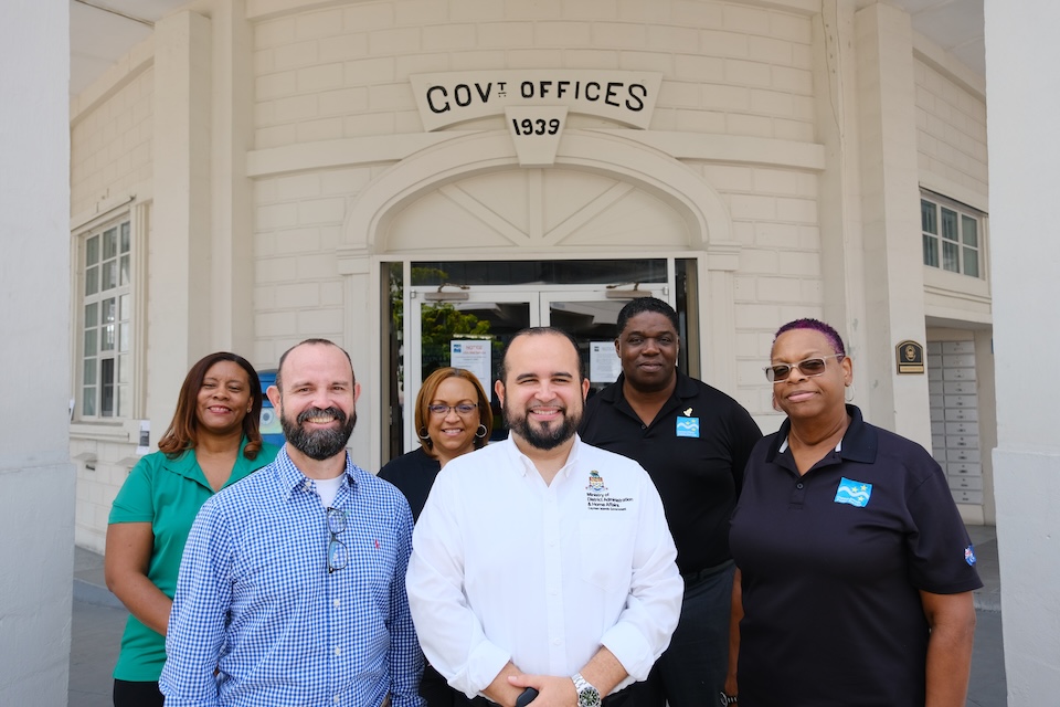 Minister DaCosta and Senior Leadership Tour Postal Service Facilities